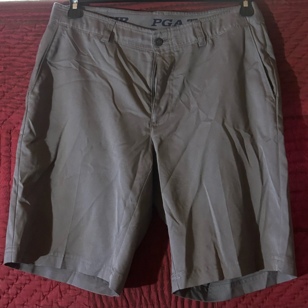 PGA Tour Men's Grey  Shorts